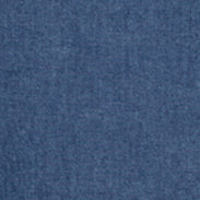 CAMICIA IN CHAMBRAY DI COTONE GIAPPONESE CON COLLO ALLA COREANA - DENIM MEDIO - Image 5