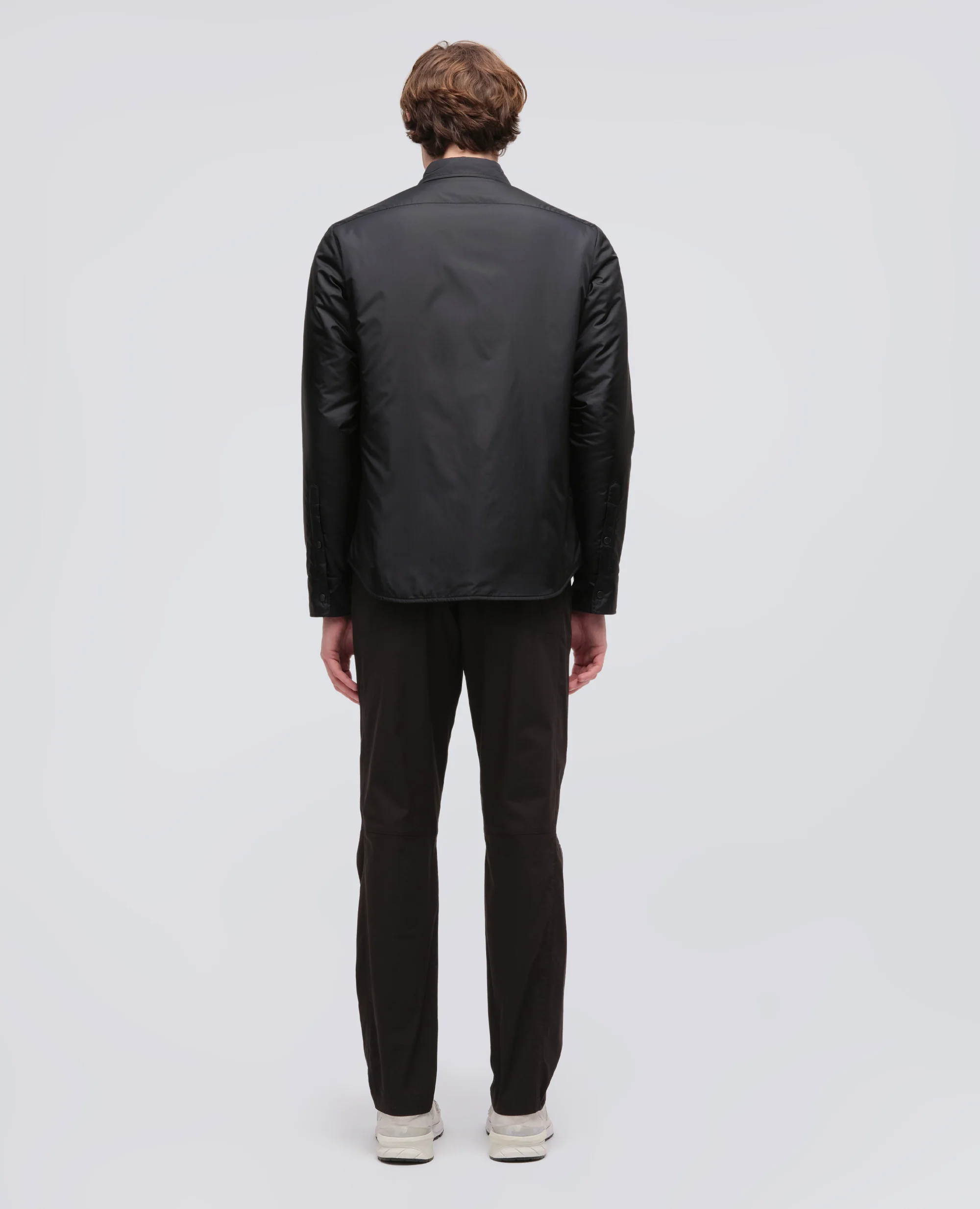 OVERSHIRT IN NYLON IDROREPELLENTE - NERO - Image 3