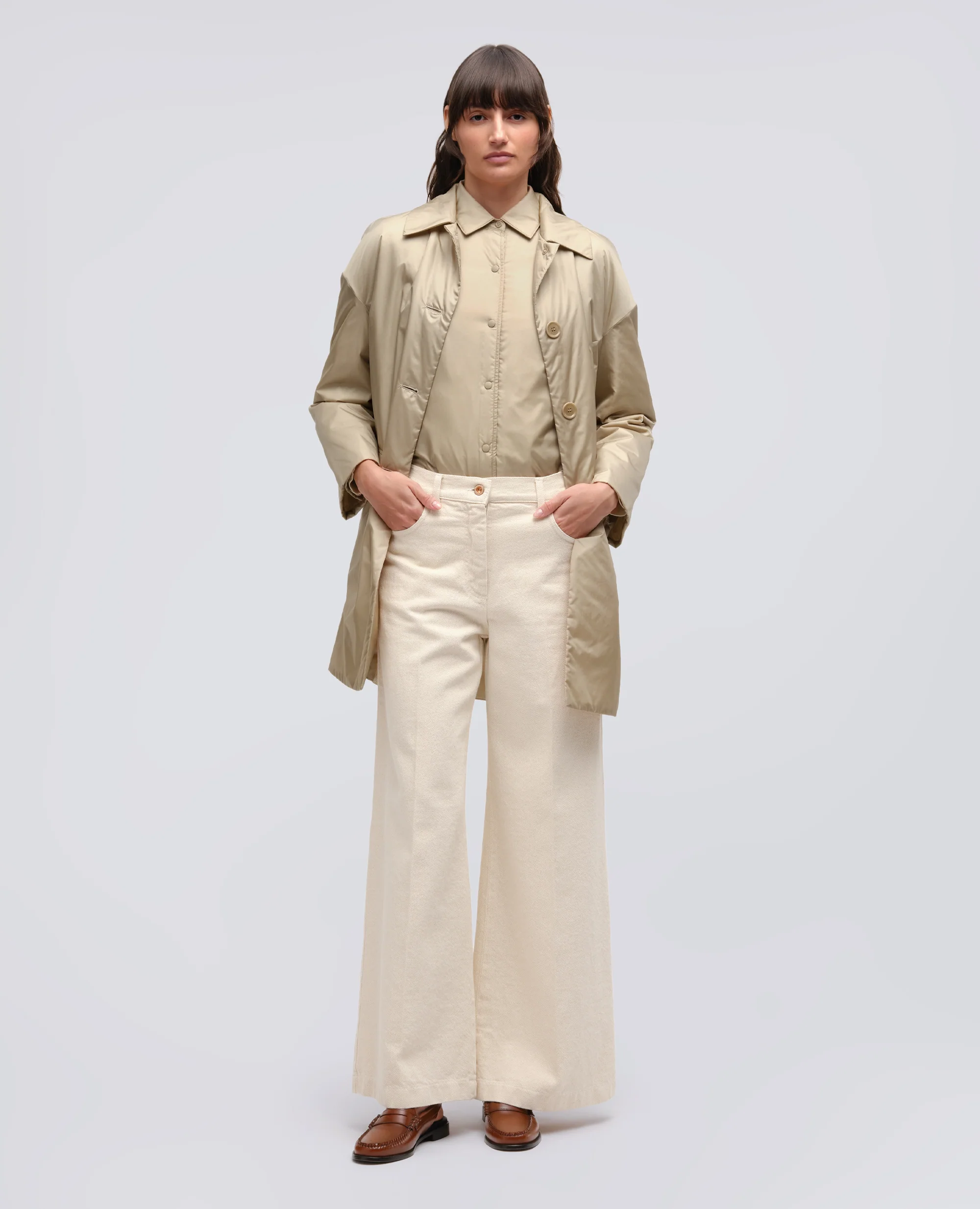 GIACCA CAMICIA GLUE - BEIGE - Image 2