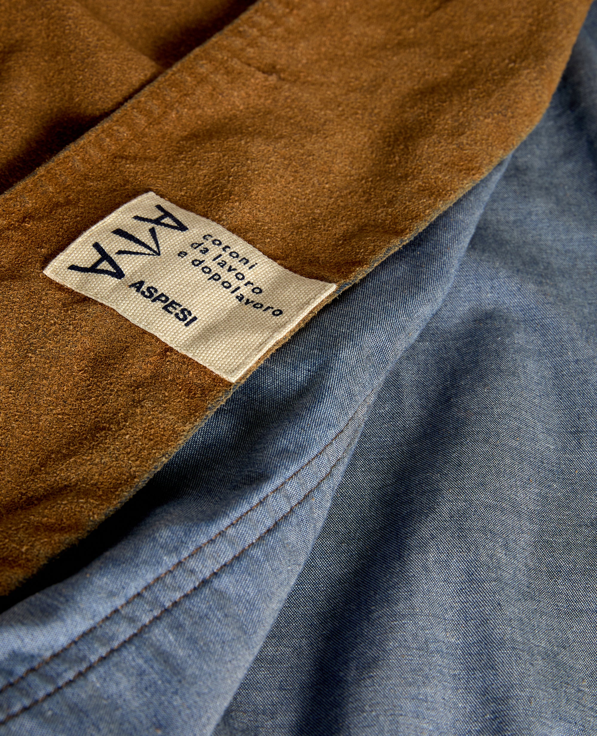 GIUBBOTTO IN CHAMBRAY FLOCCATO - COLONIALE - Image 5