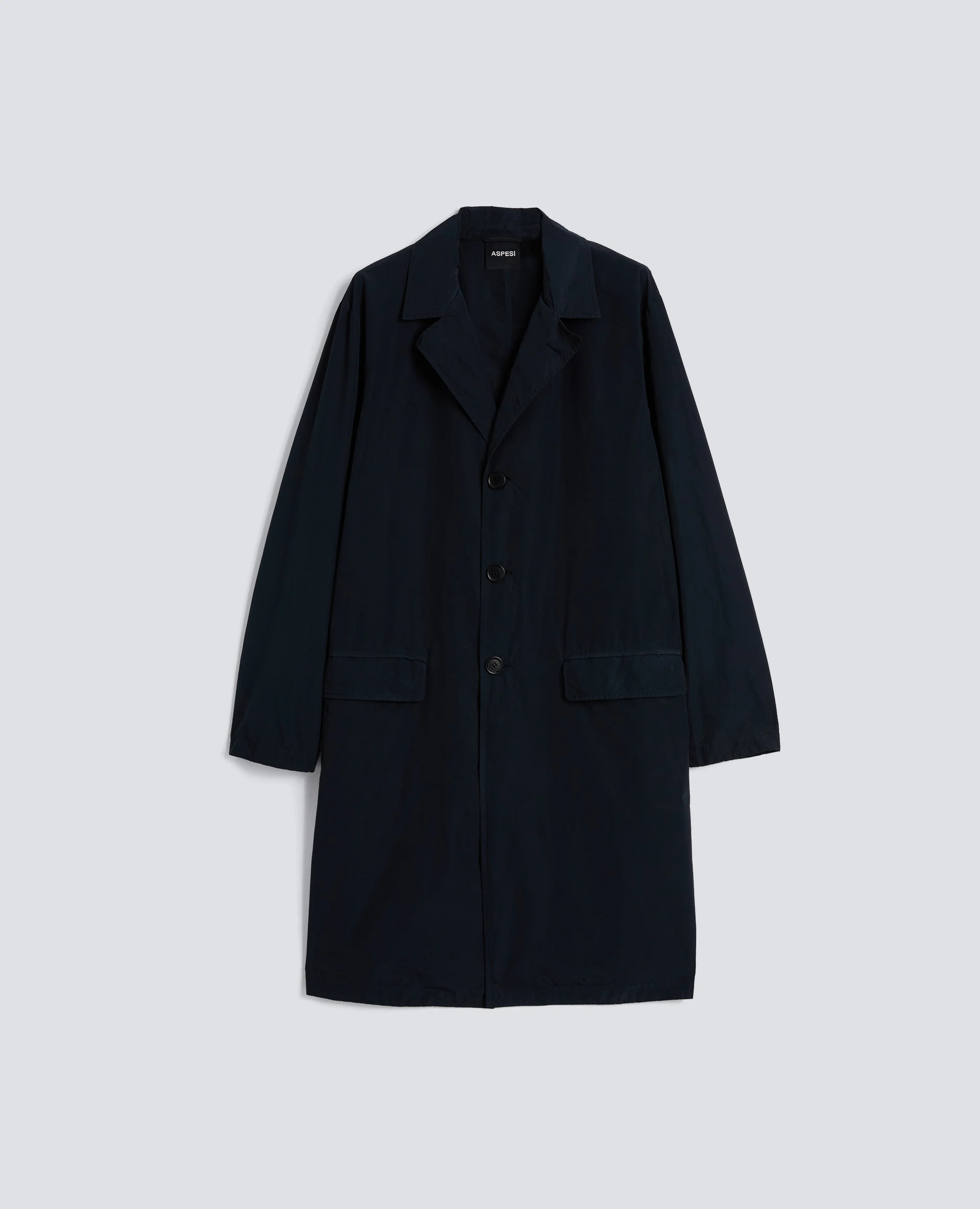 IMPERMEABILE IN POLY-NYLON - NAVY
