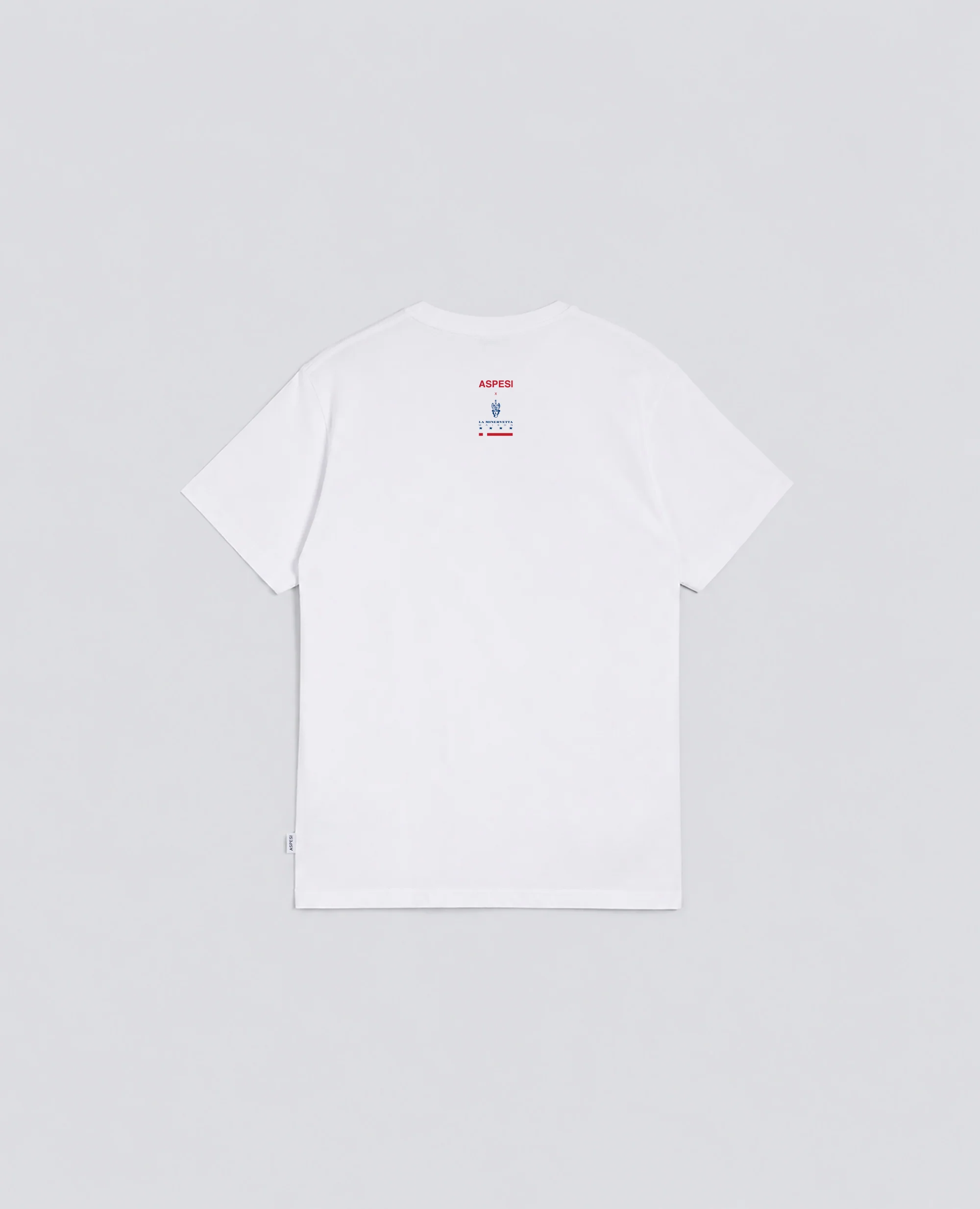 T-SHIRT IN JERSEY DI COTONE - ASPESI X LA MINERVETTA - BIANCO - Image 2