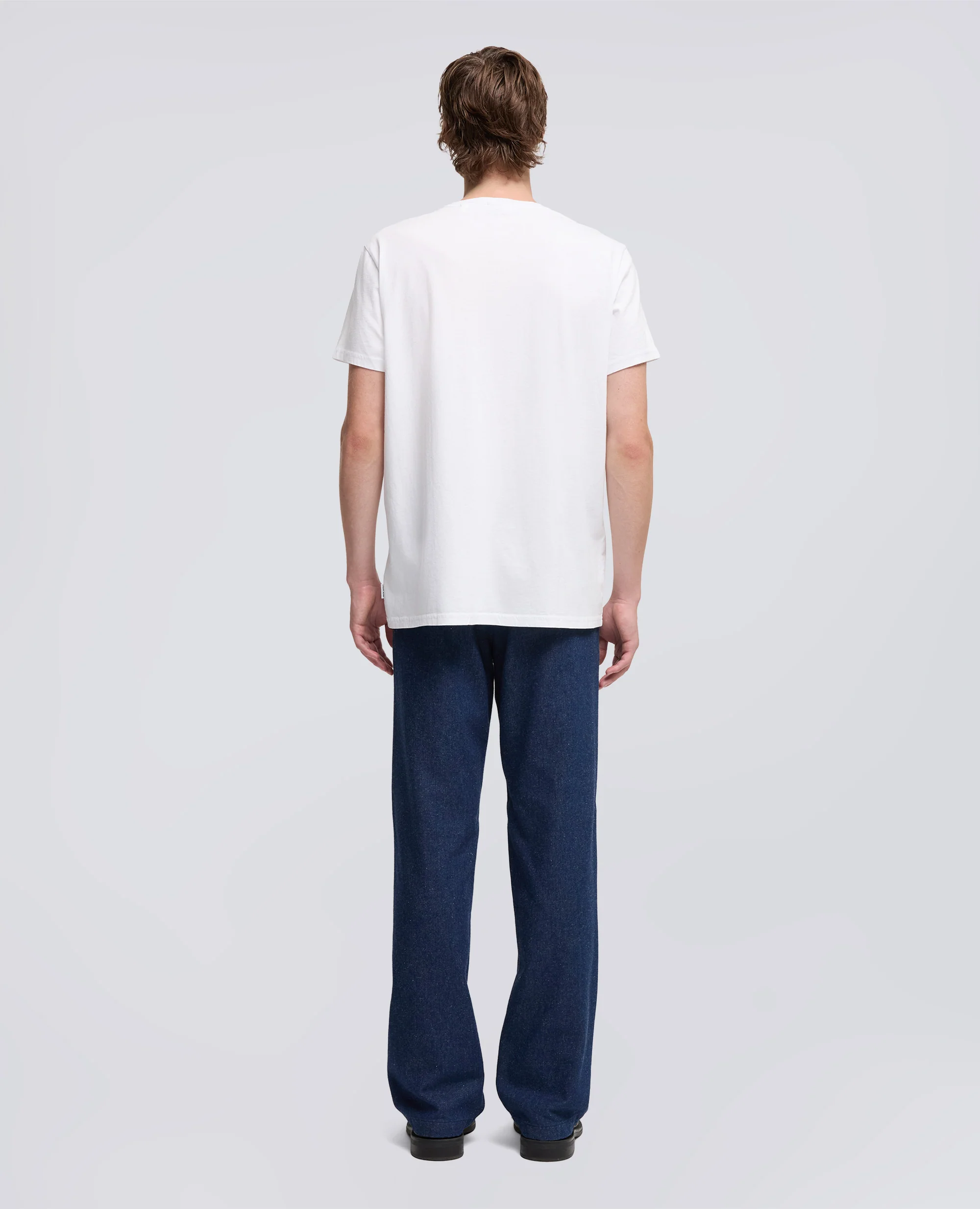 T-SHIRT IN JERSEY DI COTONE CON STAMPA -SILENZIO- - BIANCO - Image 3