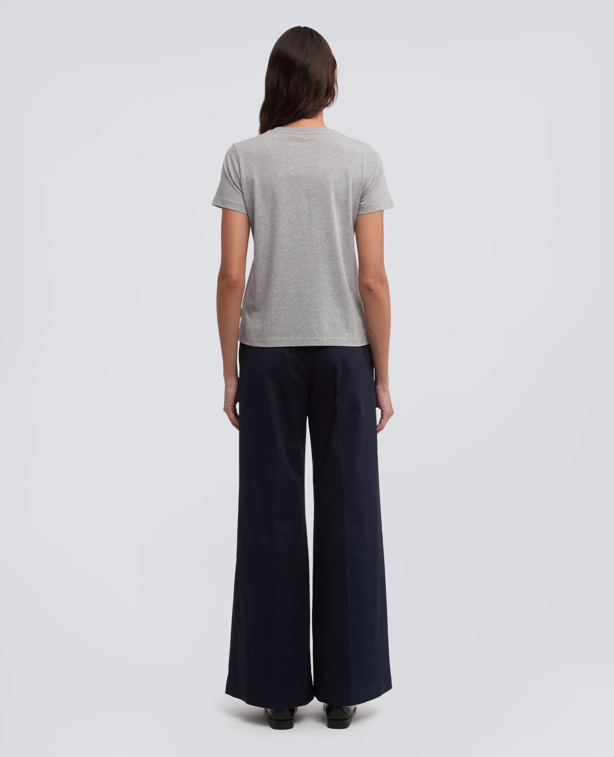 T-SHIRT IN JERSEY DI COTONE CON STAMPA -VOGLIO SOGNARE- IN GIAPPONESE - CAPSULE AA - MELANGE - Image 3