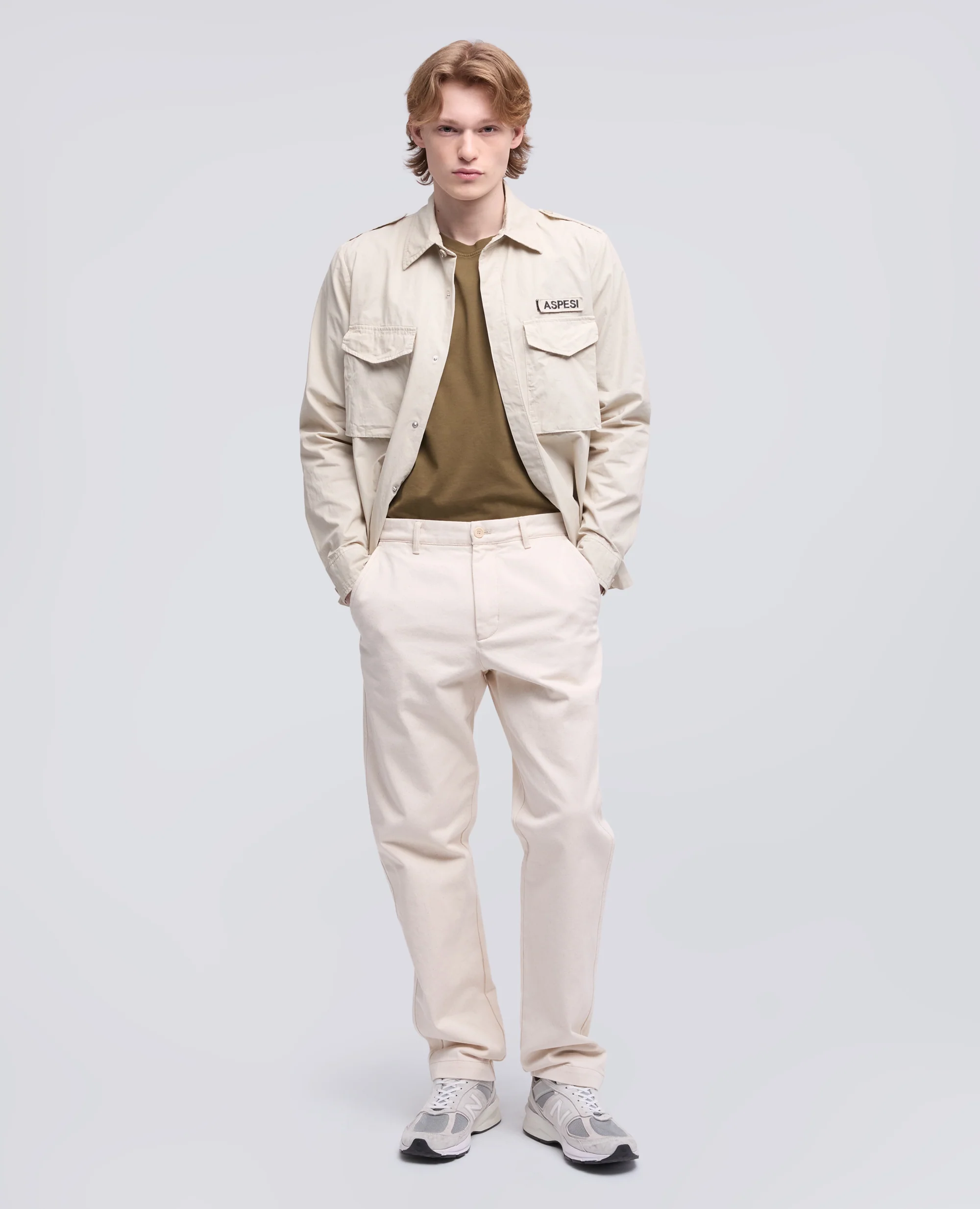 T-SHIRT -NOT THIS YEAR- IN JERSEY DI COTONE - MILITAR+SCRITTA ROSS - Image 2