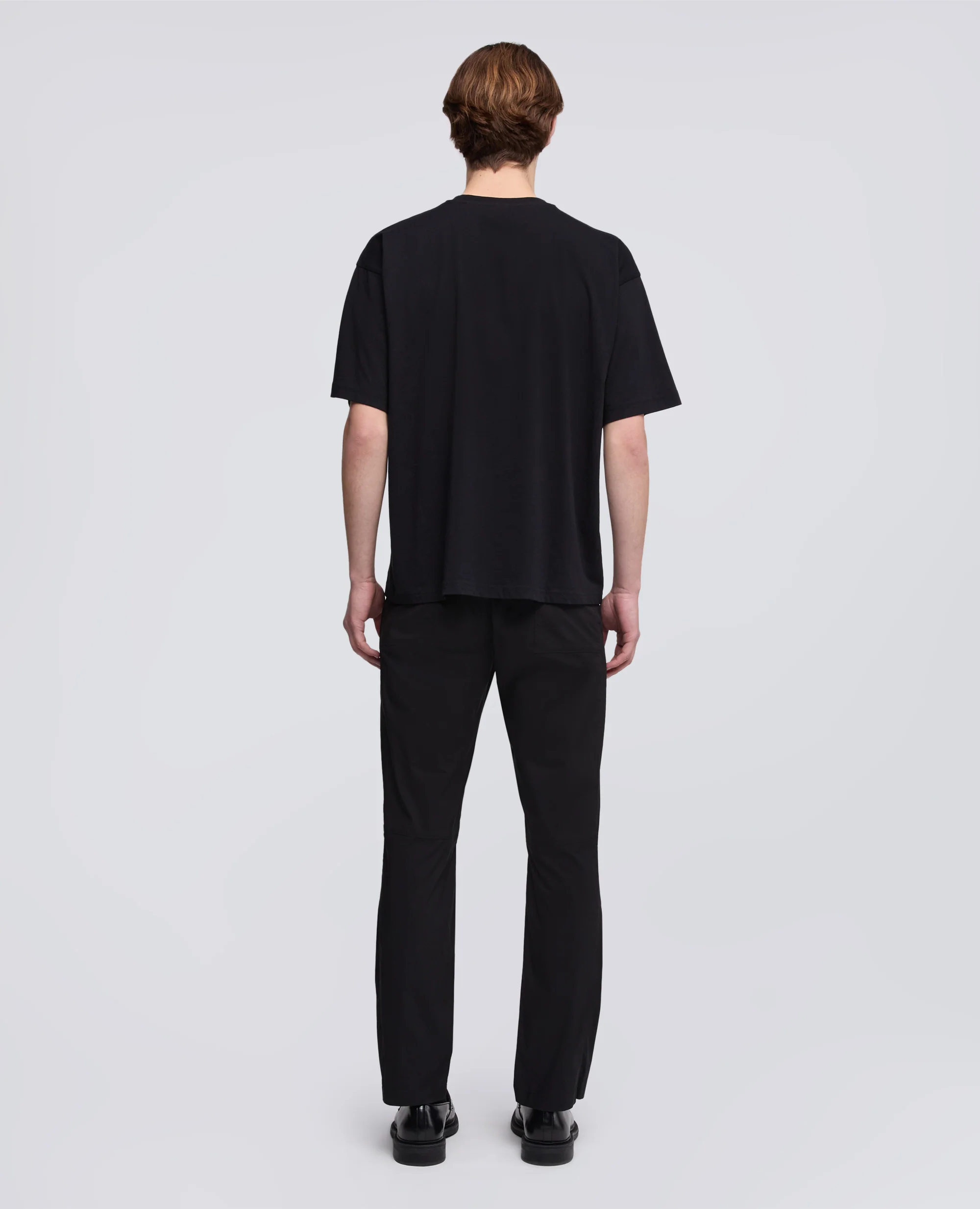 T-SHIRT IN JERSEY DI COTONE CON STAMPA -SBAGLIATO- - NERO - Image 3